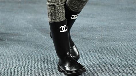 chanel wellies price|chanel aw22 wellies release date.